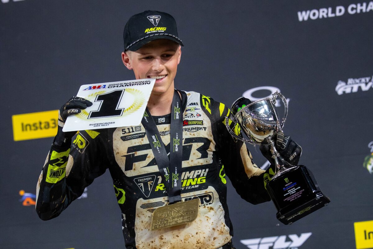 Davies crowned 250 East Champ as Roczen prevails in Philadelphia Supercross mudfest - Race Report & Results