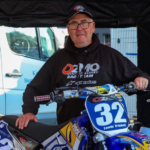Ozmo Motorsport Poole Motorcycles tribute team for Farleigh Castle Vets MX
