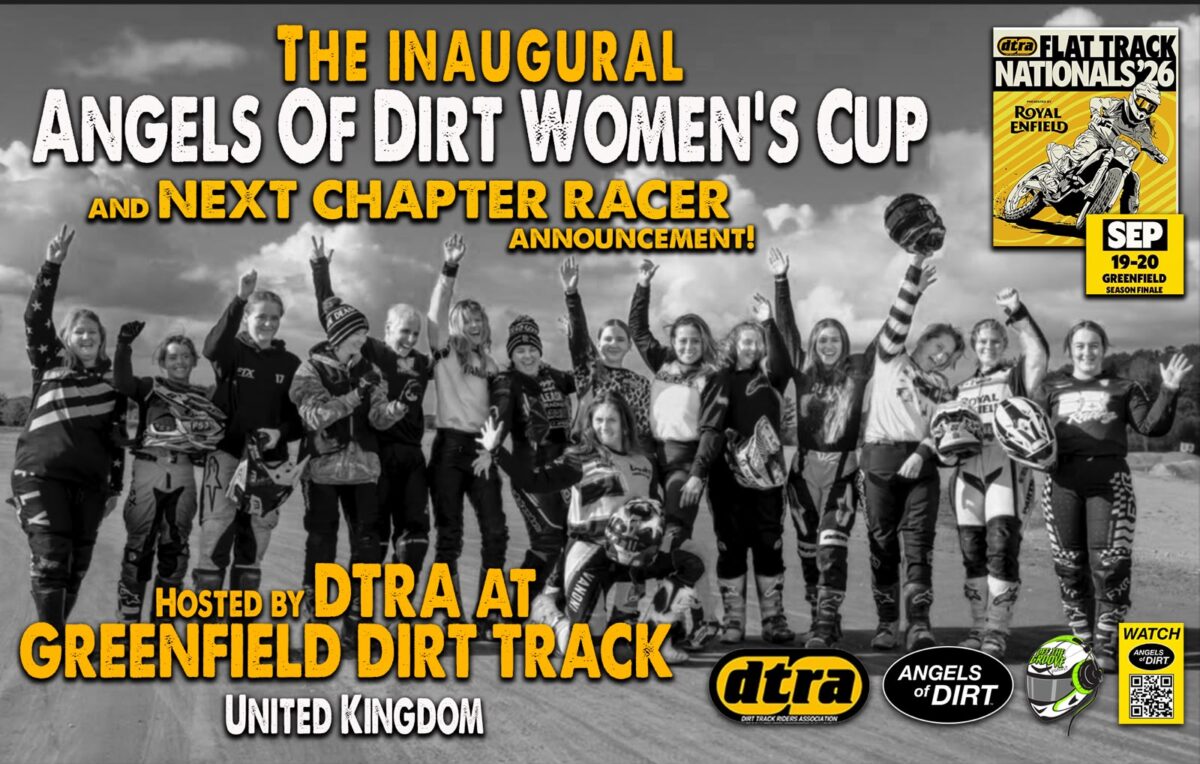 DTRA launches Angels of Dirt Flat Track Cup for 2026 season final