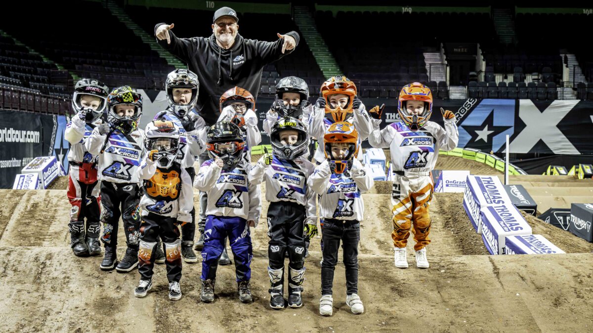 Arenacross AX E-Mini Class – sparking the youngest riders to hit the track in 2026 - Rider List