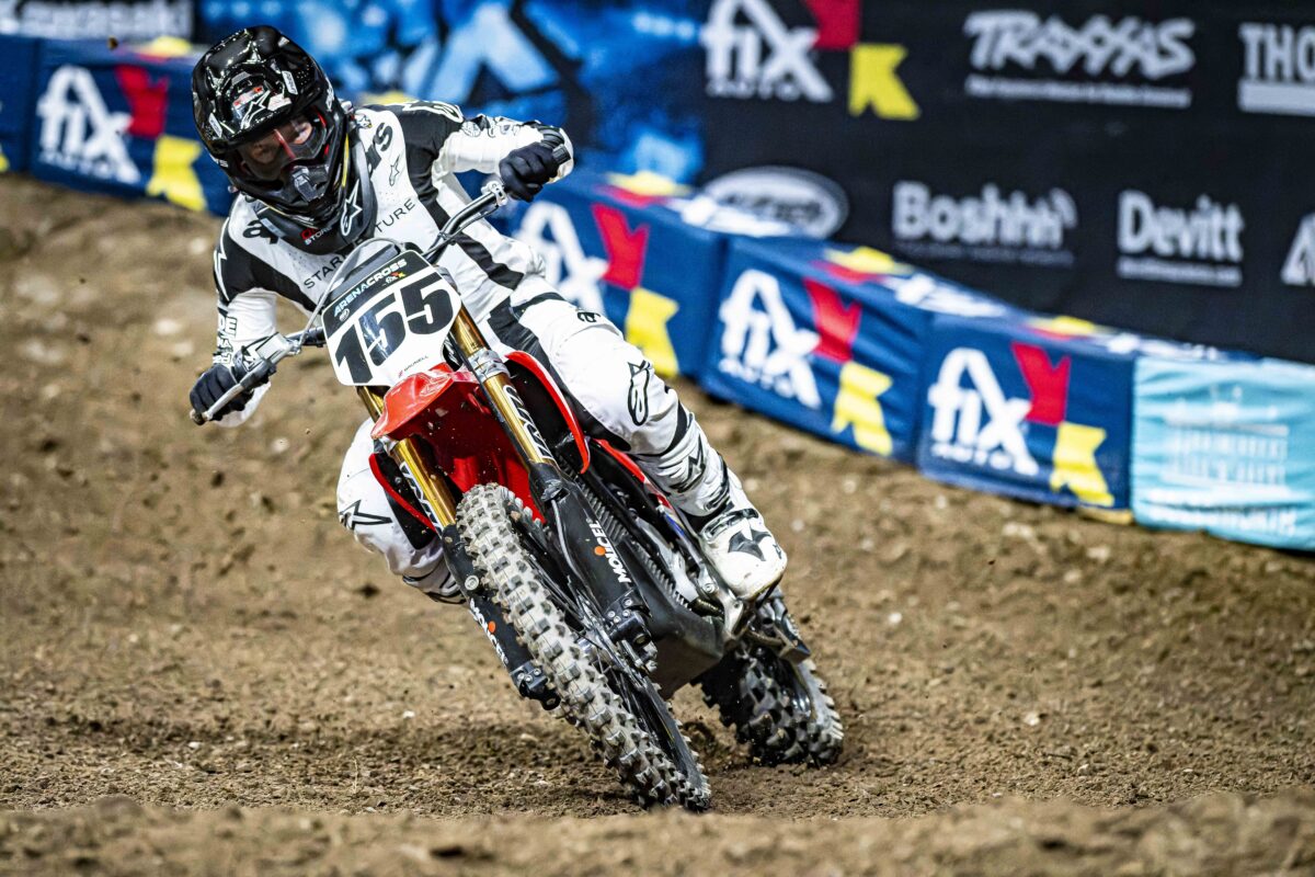 Jack Brunell and Louis Brookes join FUS Marsh Stark Future Racing for the 2027 Arenacross British Championship