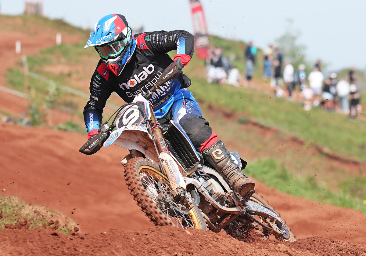 Colley the bright spot in a tough AMCA MX Champs day at Bromsberrow for Holab Overflow Yamaha