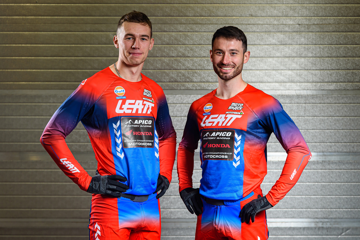 Josh Gilbert joins Tom Grimshaw at Apico Honda for 2026