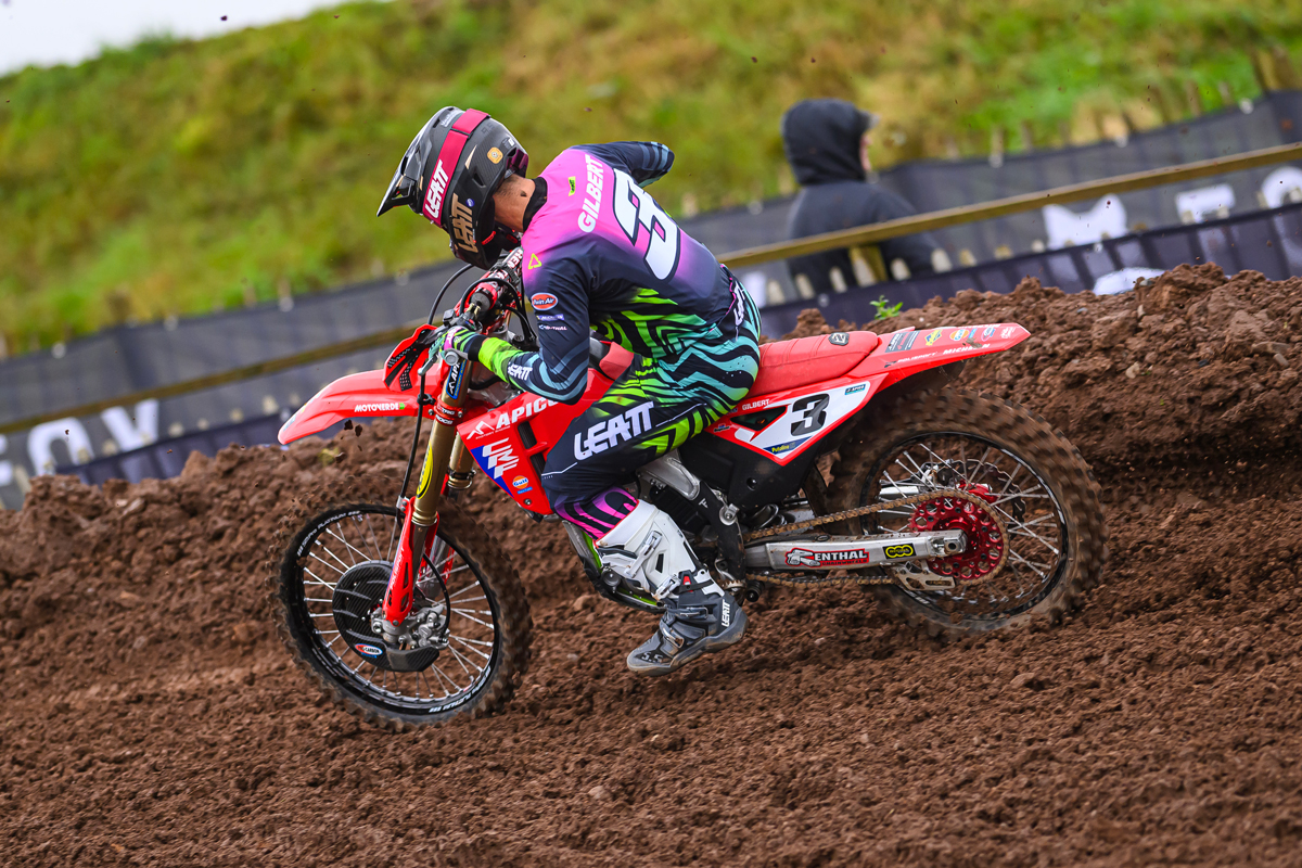 Josh Gilbert makes strong return to the Apico Honda team at Duns!