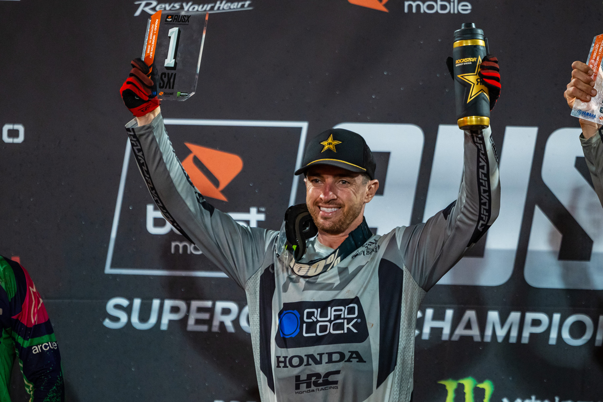 Dean Wilson strikes first at 2025 AUSX Supercross Championship