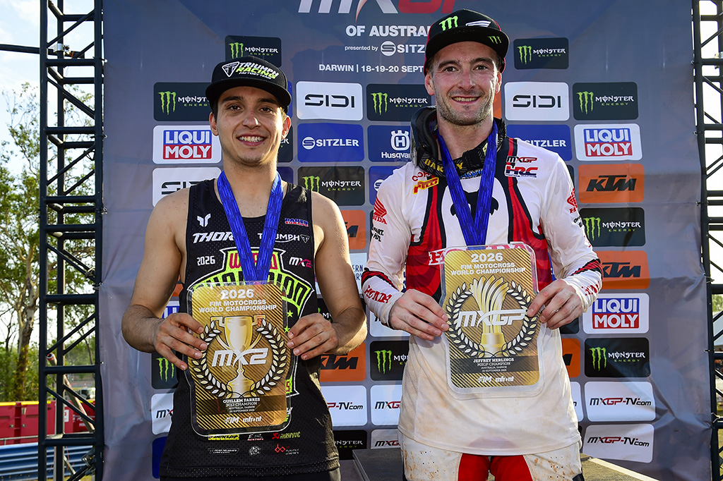 Jeffrey Herlings wins the 2026 MXGP of Australia in Darwin