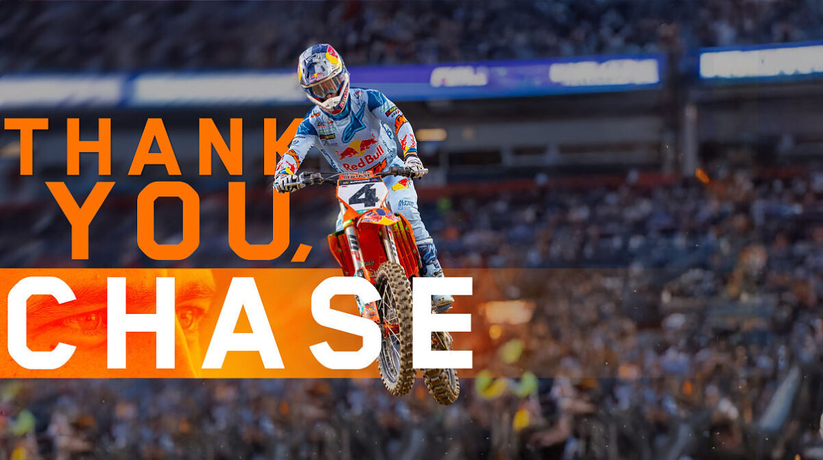 Red Bull KTM Factory Racing extend thanks to Chase Sexton