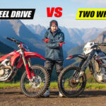 VIDEO: 2 Wheel Drive Dirt Bike vs Ordinary Dirt Bike