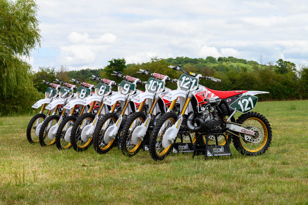 DocWob rolls out their 70th Anniversary VMXDN Yamaha 2 Stroke fleet