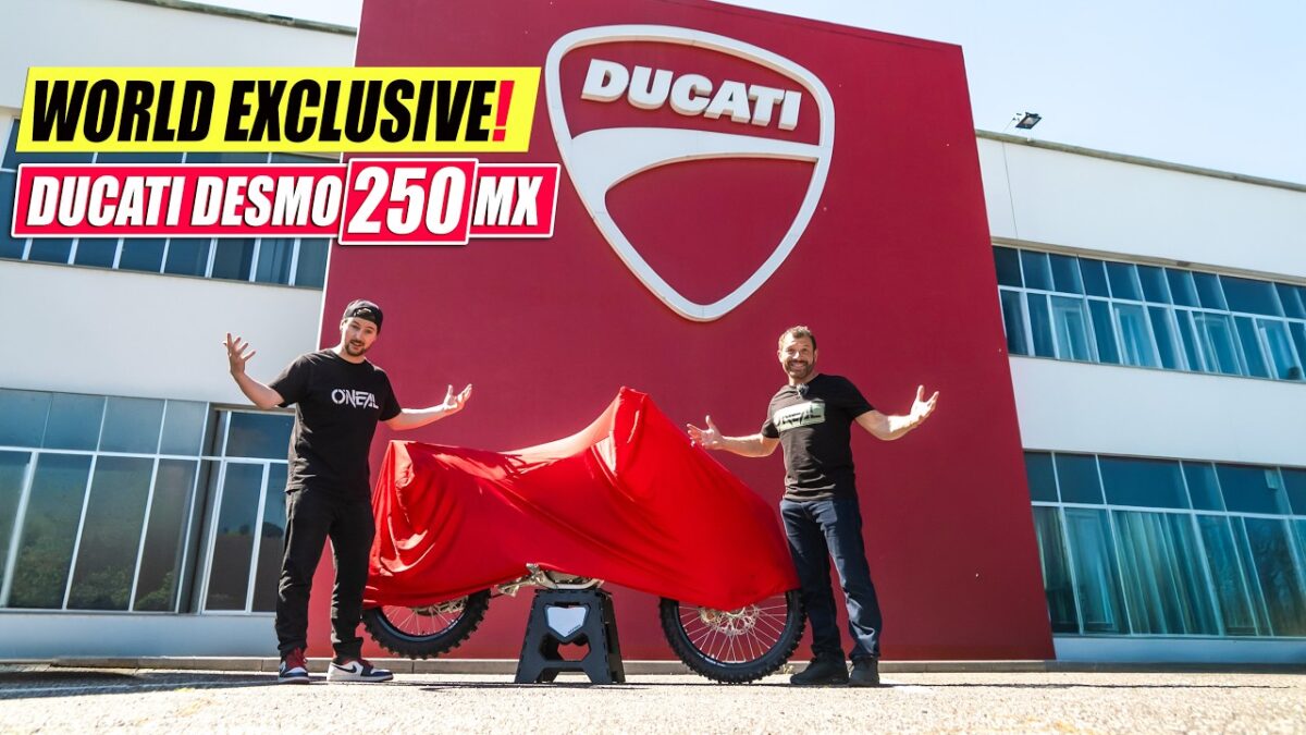 VIDEO: Ducati Desmo 250 MX - First Look