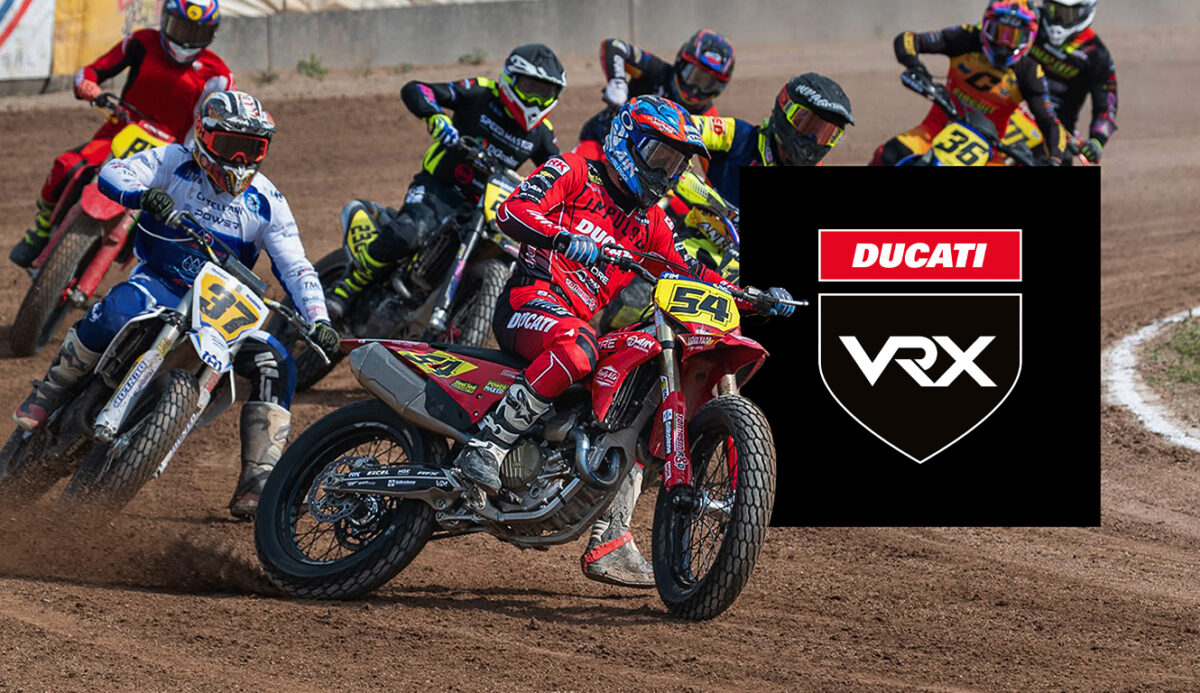 Boughen & Neave to race for new VRX Dirt Store Ducati Race Team in Flat Track World Championship