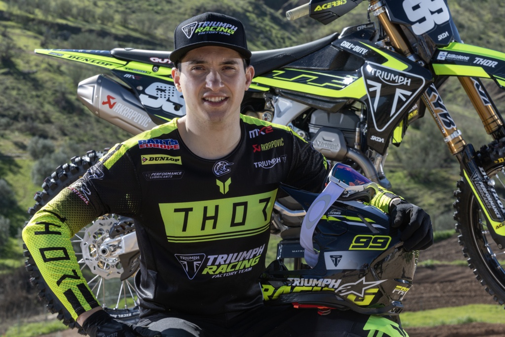 Guillem Farres to race for Triumph Factory Racing in MXGP in 2027