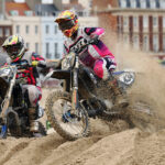 Weymouth Beach Race motocross event on the Dorset beach