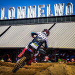 Jeffrey Herlings in action during the 2026 MXGP of Flanders at Lommel, where he claimed the overall Grand Prix victory.