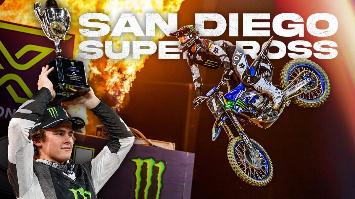 VIDEO: Haiden Deegan's victorious San Diego Supercross