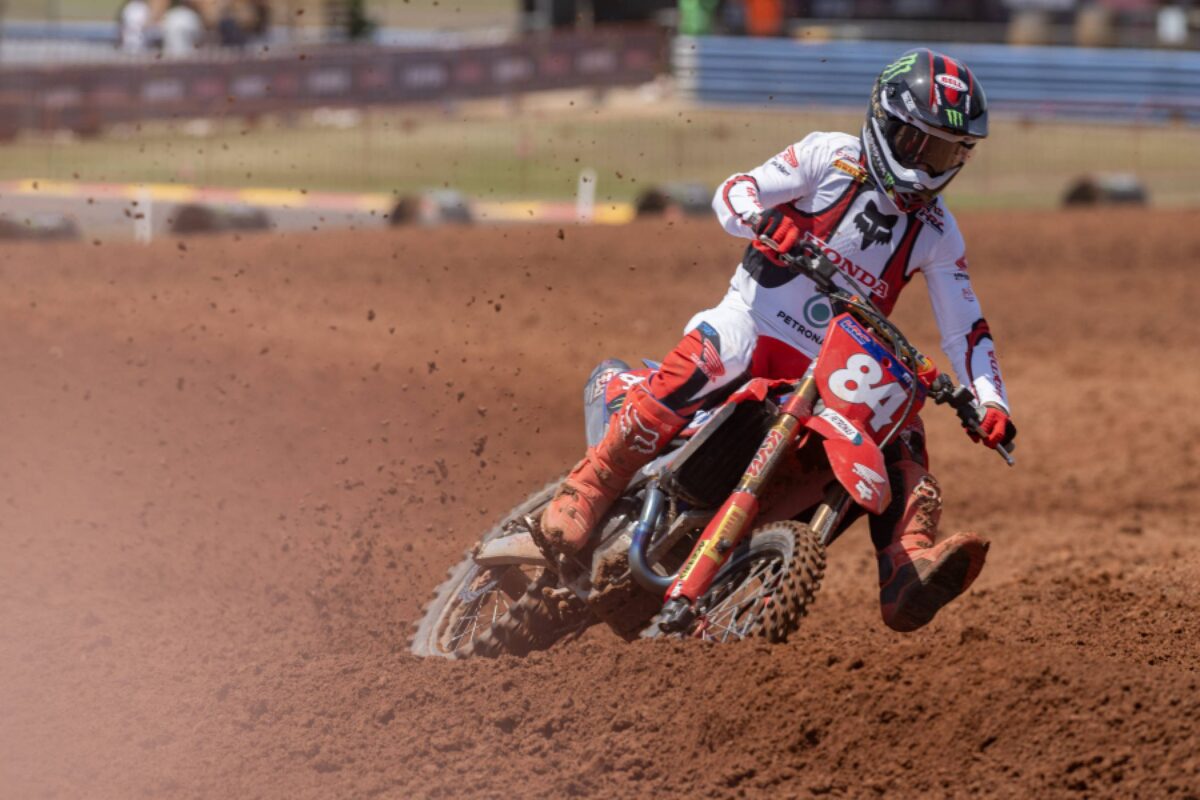 Jeffrey Herlings racing at the 2026 MXGP of Australia in Darwin