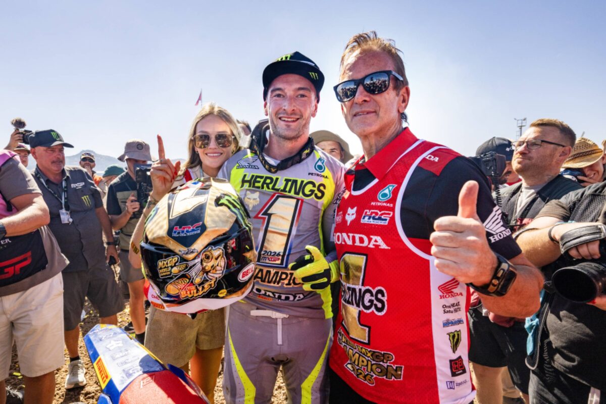 Jeffrey Herlings on his way to the 2026 MXGP World Championship