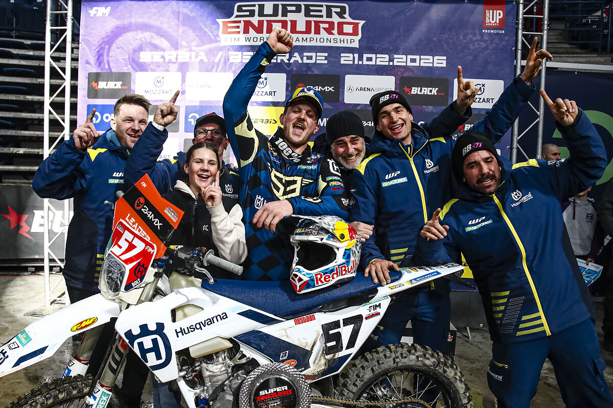 Billy Bolt maintains unstoppable form at SuperEnduro round five in Serbia