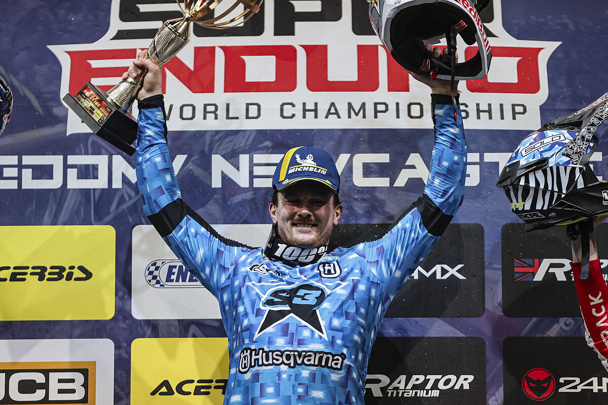 Billy Bolt crowned 2026 SuperEnduro World Champion on home soil in Newcastle