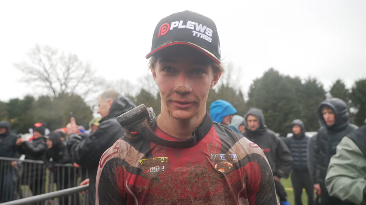 "I'm still in a bit of a shock" Jamie Keith on winning his MXGB Pro MX2 debut race