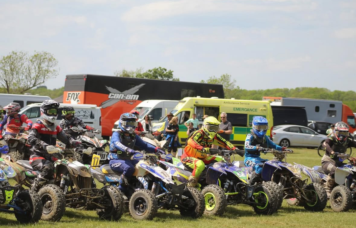 Sunshine & Dust at Chacombe! 2025 British Quad XC Championship Round 2 - Results