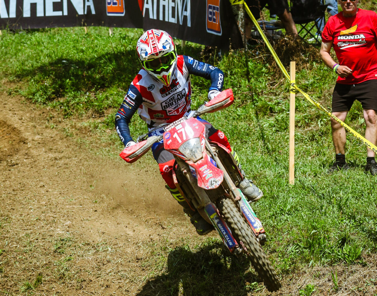 Edmondson leads the way as Team GB battles through new tests on day 3 of the 2025 ISDE