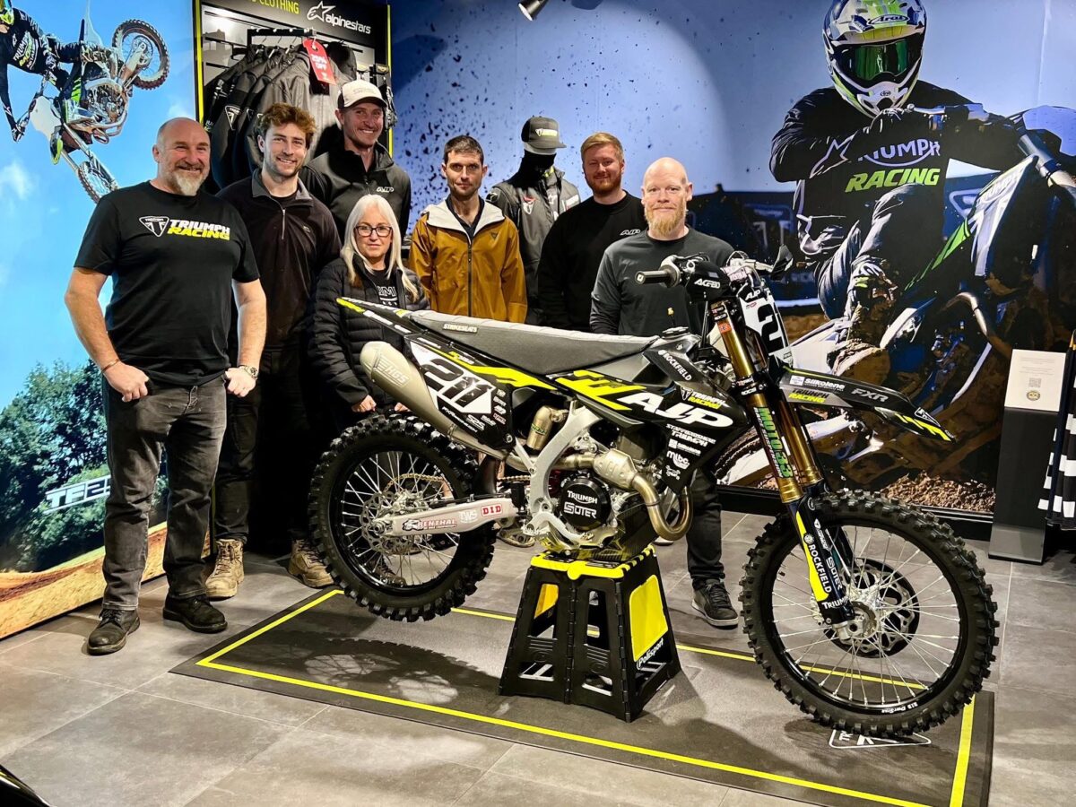 AJP Racing reveal big 2026 plans with backing from Guy Martin!