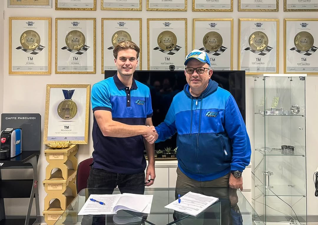 Cas Valk joins TM Moto for 2026