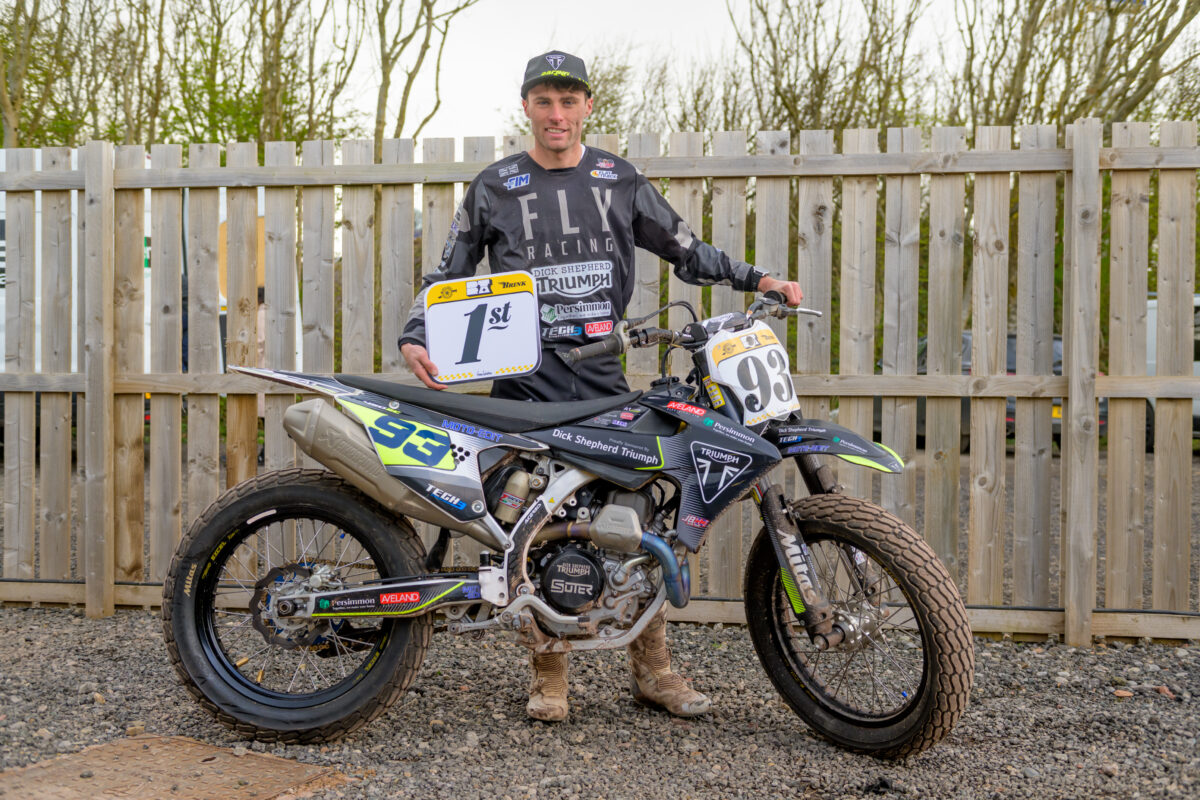 Jack Bell wins Round 1 of the 2026 DTRA Flat Track Nationals