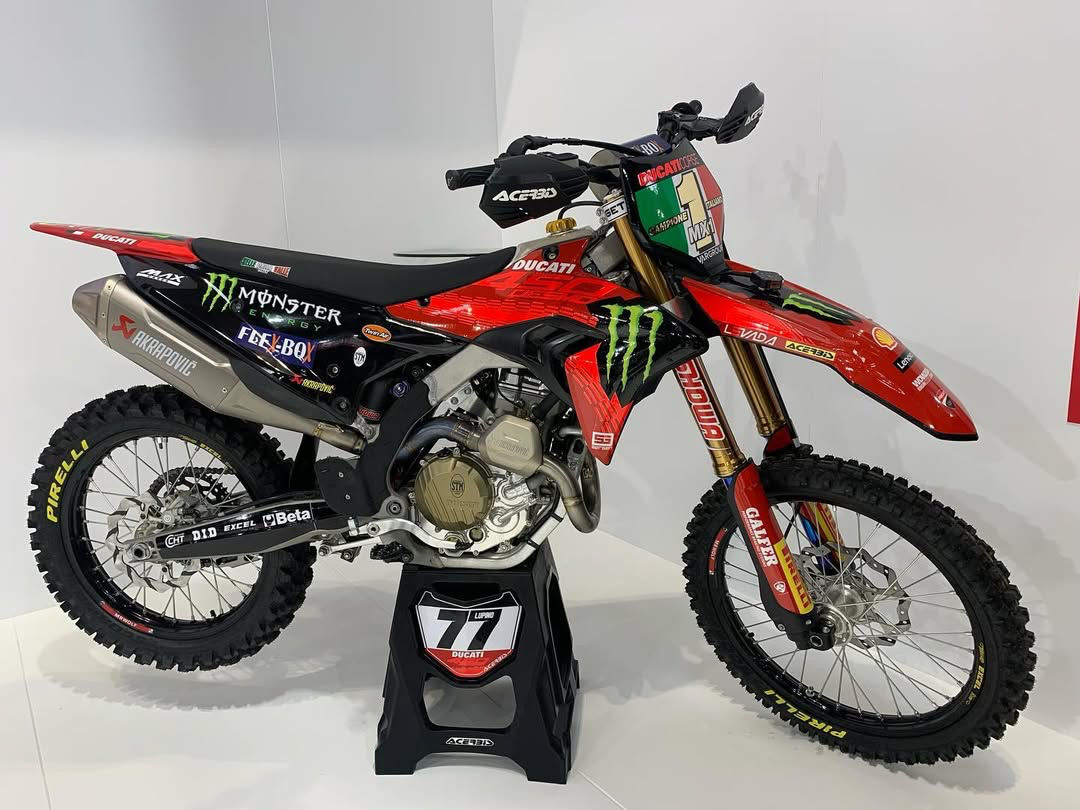 New Ducati Desmo450 MX bike available from UK dealers in June
