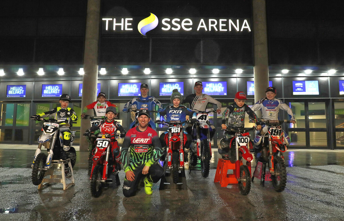 Local Riders fired-up for Battle in Belfast Arenacross!