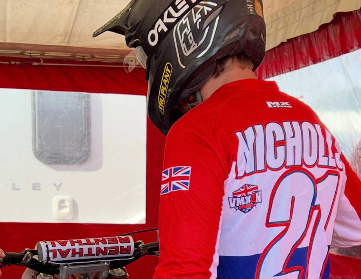 Jake Nicholls secures last minute VMXDN ride for this weekend!