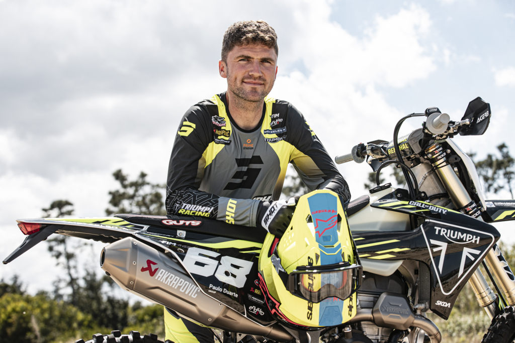 Jamie McCanney steps back from EnduroGP and moves into rider coach role with Triumph