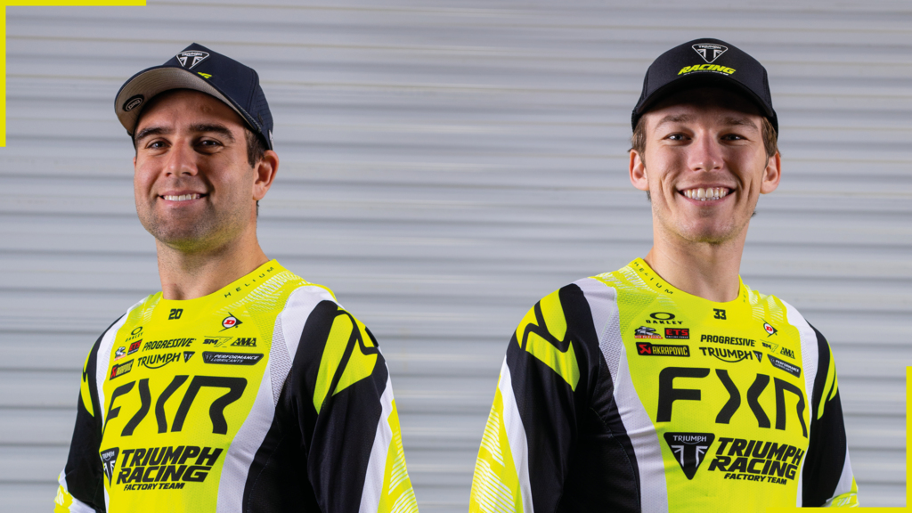 Triumph Factory Racing confirm Jordan Smith and Austin Forkner for 450 Supercross