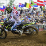 Camden McLellan racing to MX2 victory at the 2026 MXGP of China in Shanghai