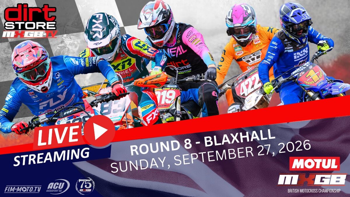 Watch 2026 British Motocross Championship Blaxhall live