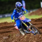 Drew Stock ahead of his MX2 debut at Blaxhall