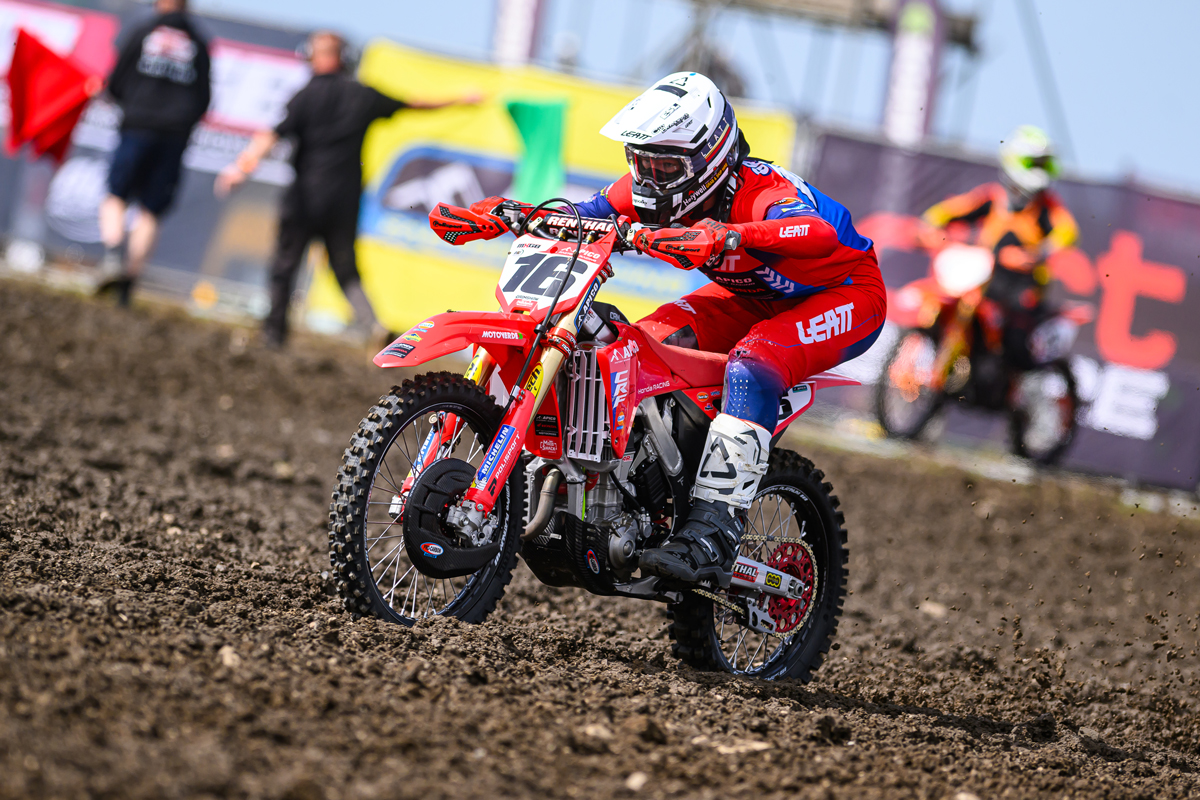 Grimshaw shows grit for Apico Honda at Monster Mountain!