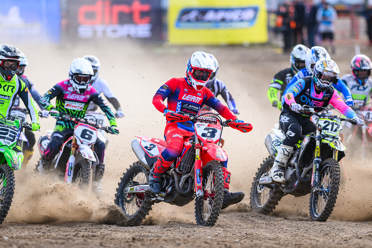 Down and out at Preston Docks for Josh Gilbert & Apico Honda!