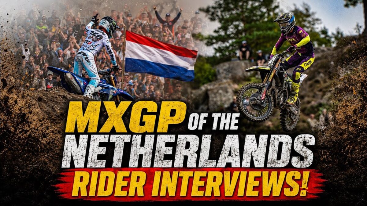 MXGP of The Netherlands Interviews | Billy Askew, Glenn Coldenhoff, Lucy Barker and More!