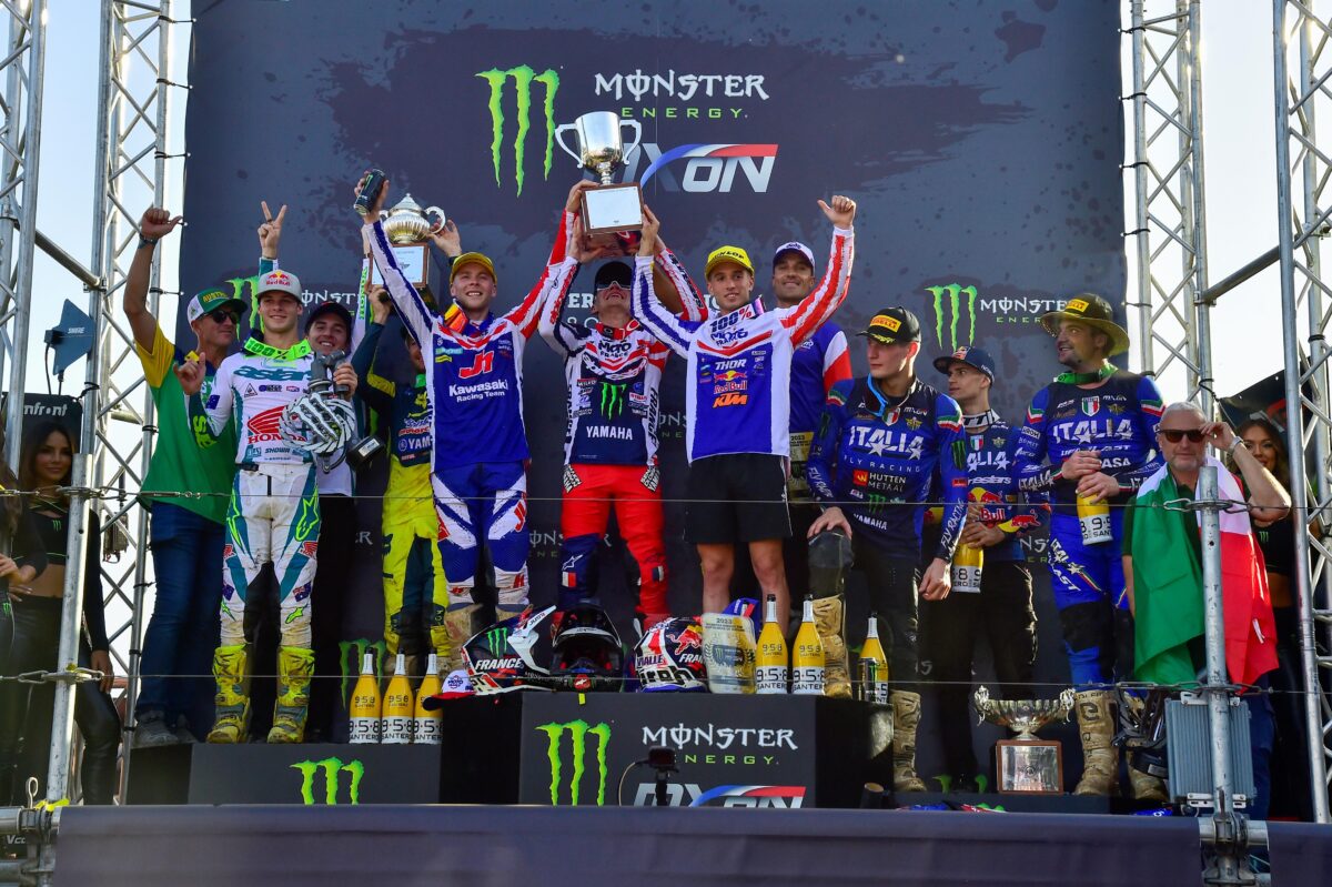 Team France unveil Febvre, Valin and Vialle for home Motocross of Nations