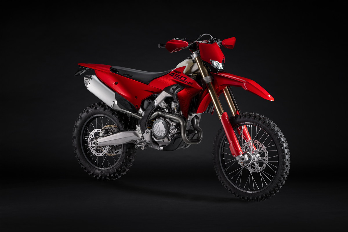 Ducati release their first Enduro bike the Ducati Desmo450 EDS