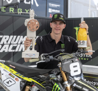 Third overall for Camden McLellan & Monster Energy Triumph Racing at MXGP of Sardinia