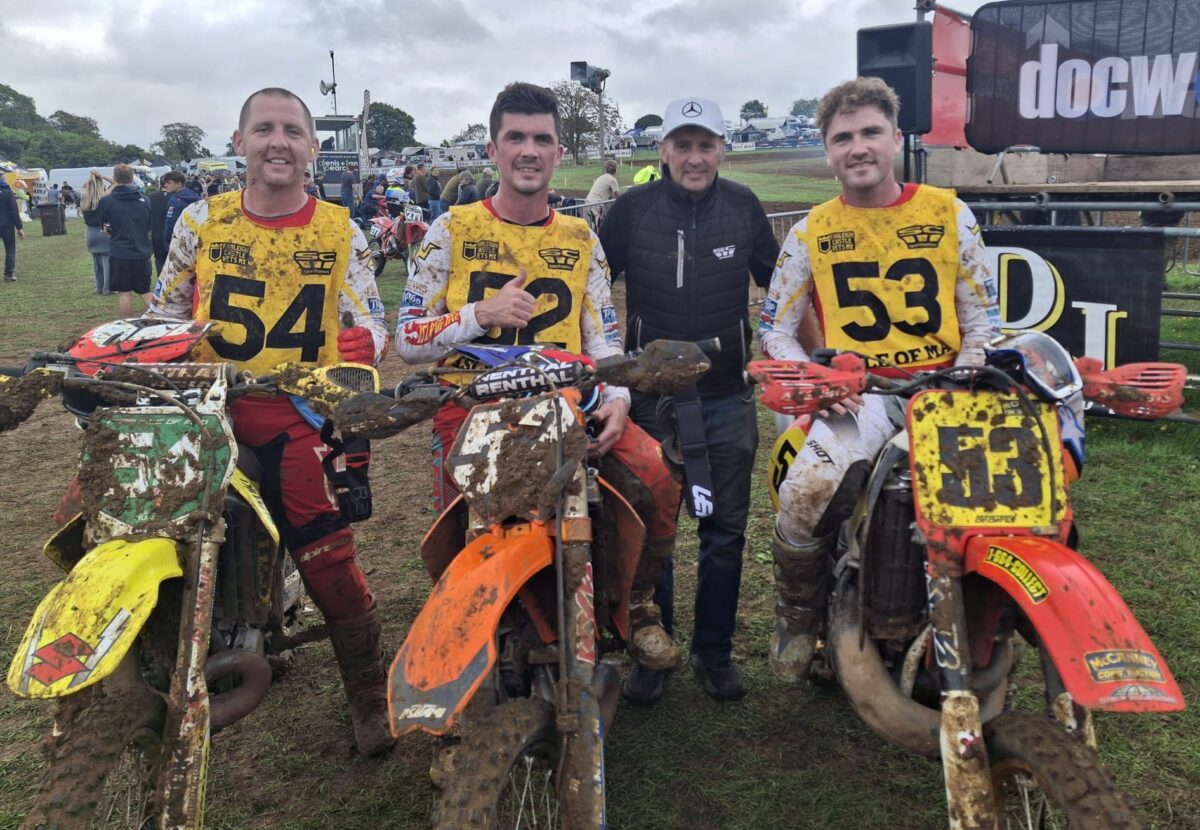 Team Isle of Man take victory at the 2026 Farleigh Castle Vets MX, with Danny McCanney, Jamie McCanney and Gavin Hunt claiming the team win.