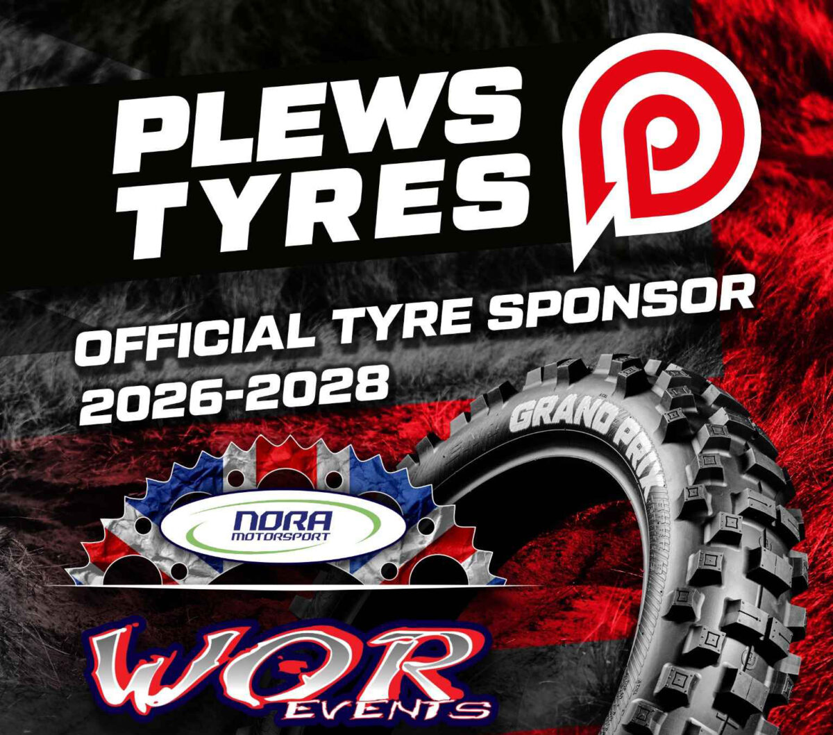 Plews Tyres Secures Exclusive Three-Year Partnership with WOR Enduro
