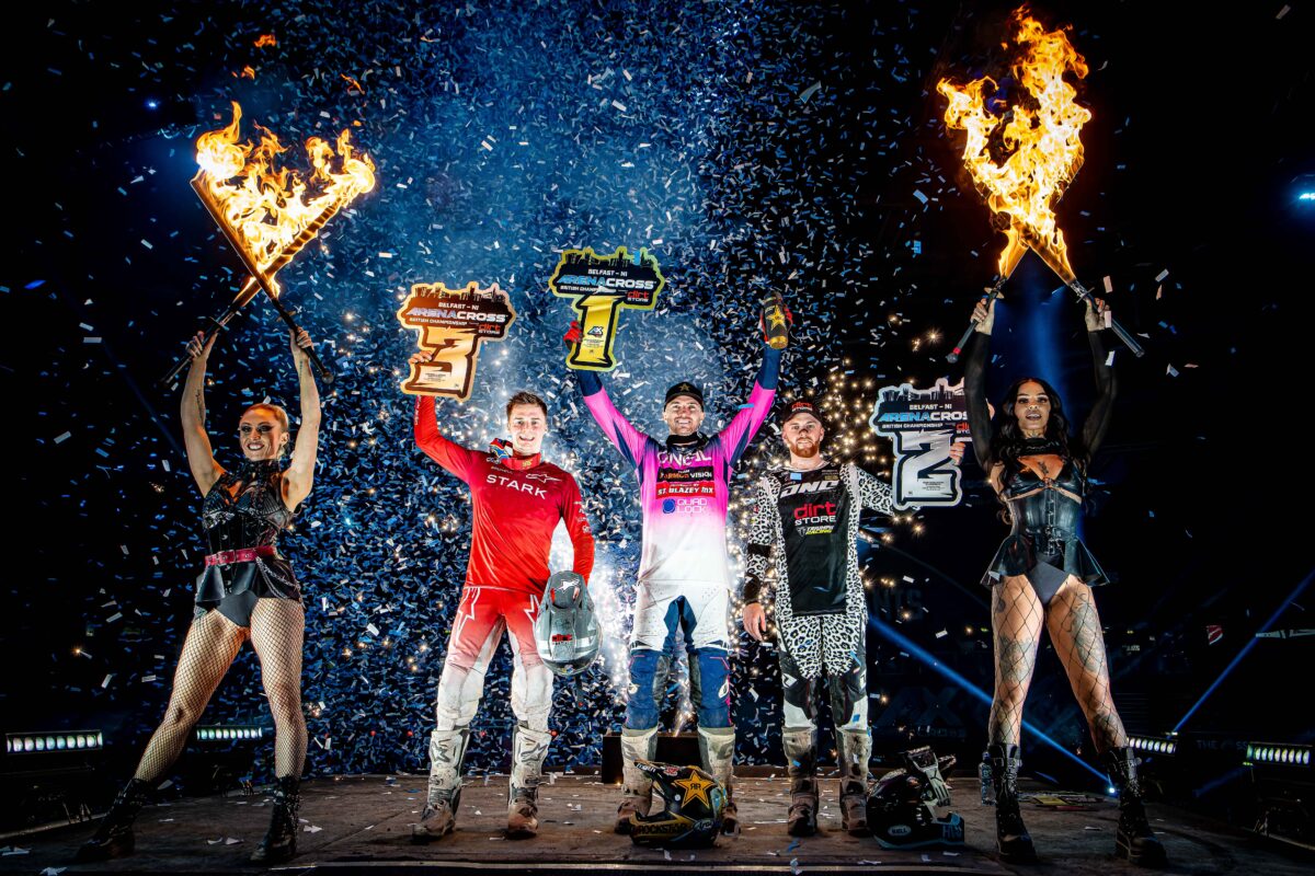 Dean Wilson takes the Belfast Day one Arenacross Victory - Race Report