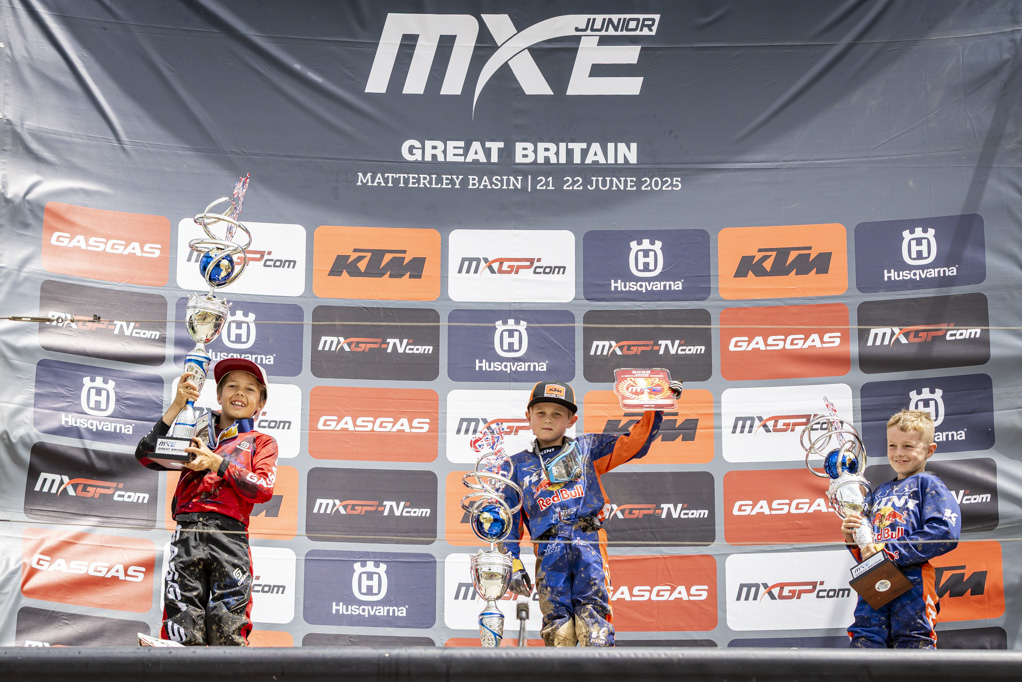 Austin Senior dominates Junior-E Motocross Round at Matterley Basin - Report & Results