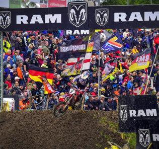 Prado reclaims red plate & Lucas Coenen makes it three in a row at MXGP of Germany