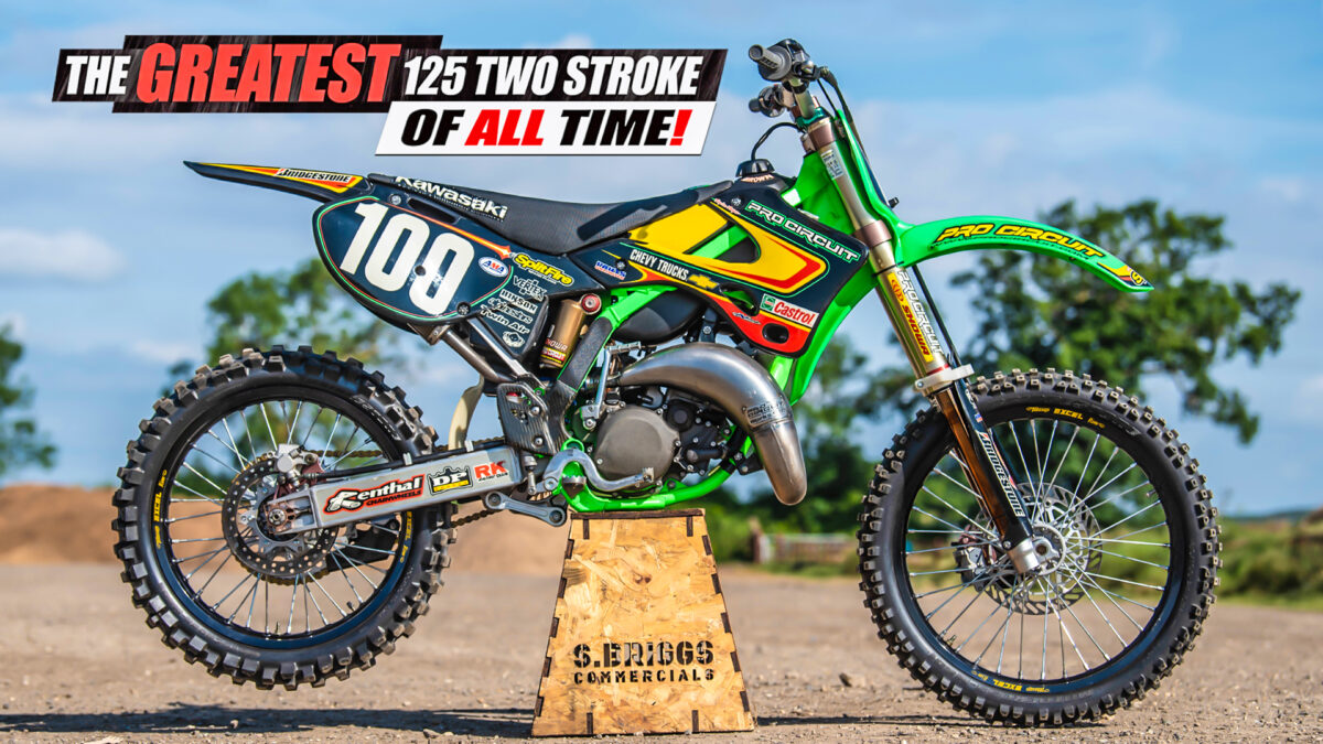 VIDEO: Riding the Holy Grail of 125cc 2 Strokes - The Pro Circuit Kawasaki 125cc 2 Stroke