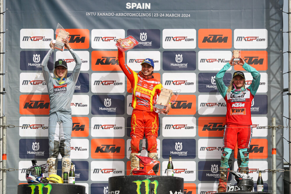 Guillen rises above to win WMX Round 1 in Spain